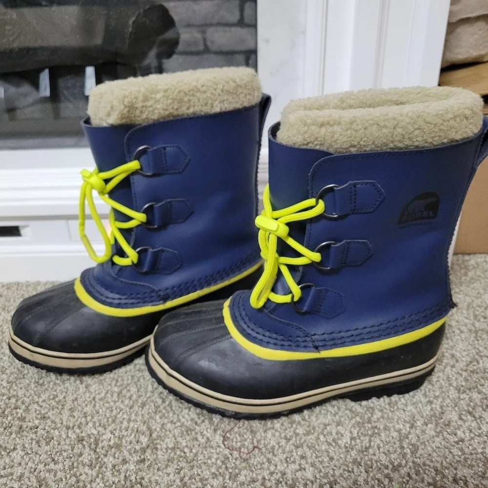Sorel Yoot Pac Caribou Felt Lined Waterproof Kid's Snow Boot, Size 4
